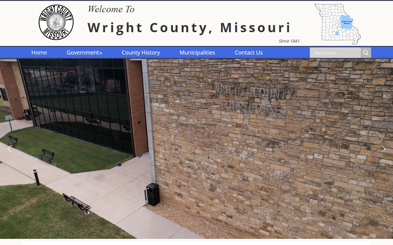 Wright County Missouri website for Wright County traffic court records